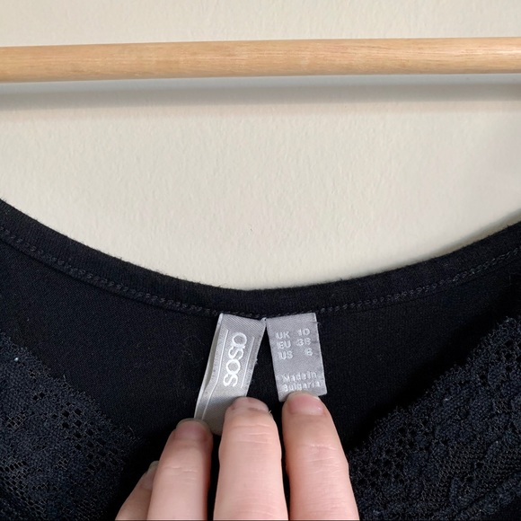 ASOS Black Nursing Tank Top - Picture 3 of 5